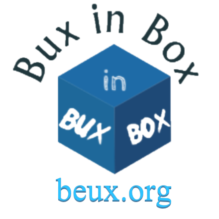 Logotipo Bux in Box
